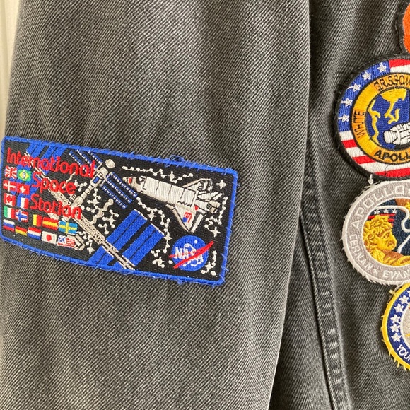 Custom Roxy x NASA Denim Jacket - Picture 5 of 5